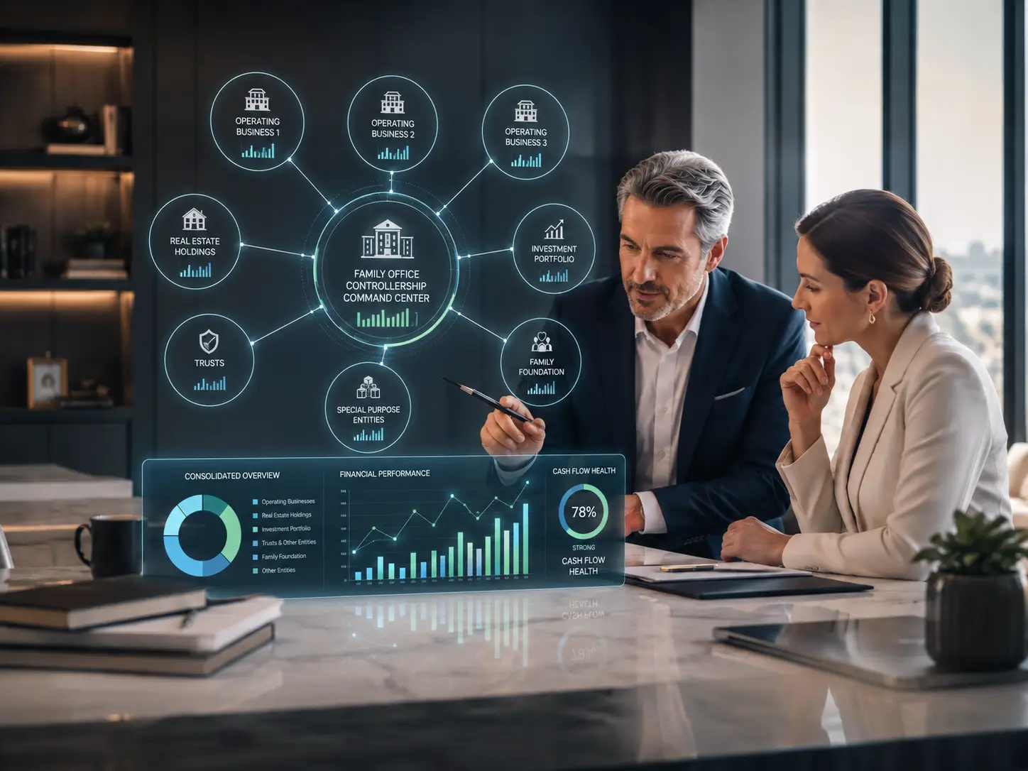 Family Office Controller and Dashboard